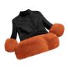 Toddler Girls Boys Faux Fur Coat Fall Winter PU Leather Jacket Baby Warm Outerwear Kids Outwear Clothes Birthday Gifts view 1