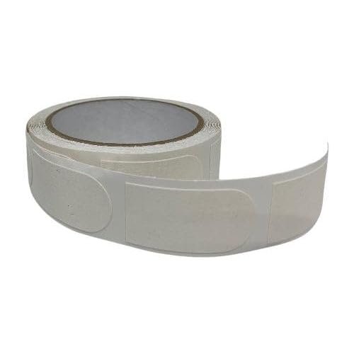 ELITE Bowling Ball Thumb Tape - White Textured 3/4" & 1" Perforated 125 Piece Rolls for Bowler's Slow Controlled Release (White Textured, 1")