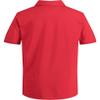Calvin Klein Boys' Short Sleeve Micro Pique Solid Polo, Button Closure, Soft & Comfortable, Racing Red, 8 view 2