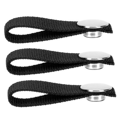 PLAFOPE 3pcs Polyester Material Hockey Helmet Chin Straps Detachable Loop Chin Strap Replacement for Hockey Sports