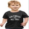 5T Black Toddler Baltimore Versus All Y'all Maryland Pride Toddler T-Shirt view 1