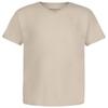 Calvin Klein Boys' Short Sleeve Solid V-Neck T-Shirt, Soft, Comfortable, Relaxed Fit, Oatmeal, 14-16 view 1