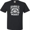 5T Black Toddler Thanksgiving Gobble Till You Wobble Turkey Funny Toddler T-Shirt view 4