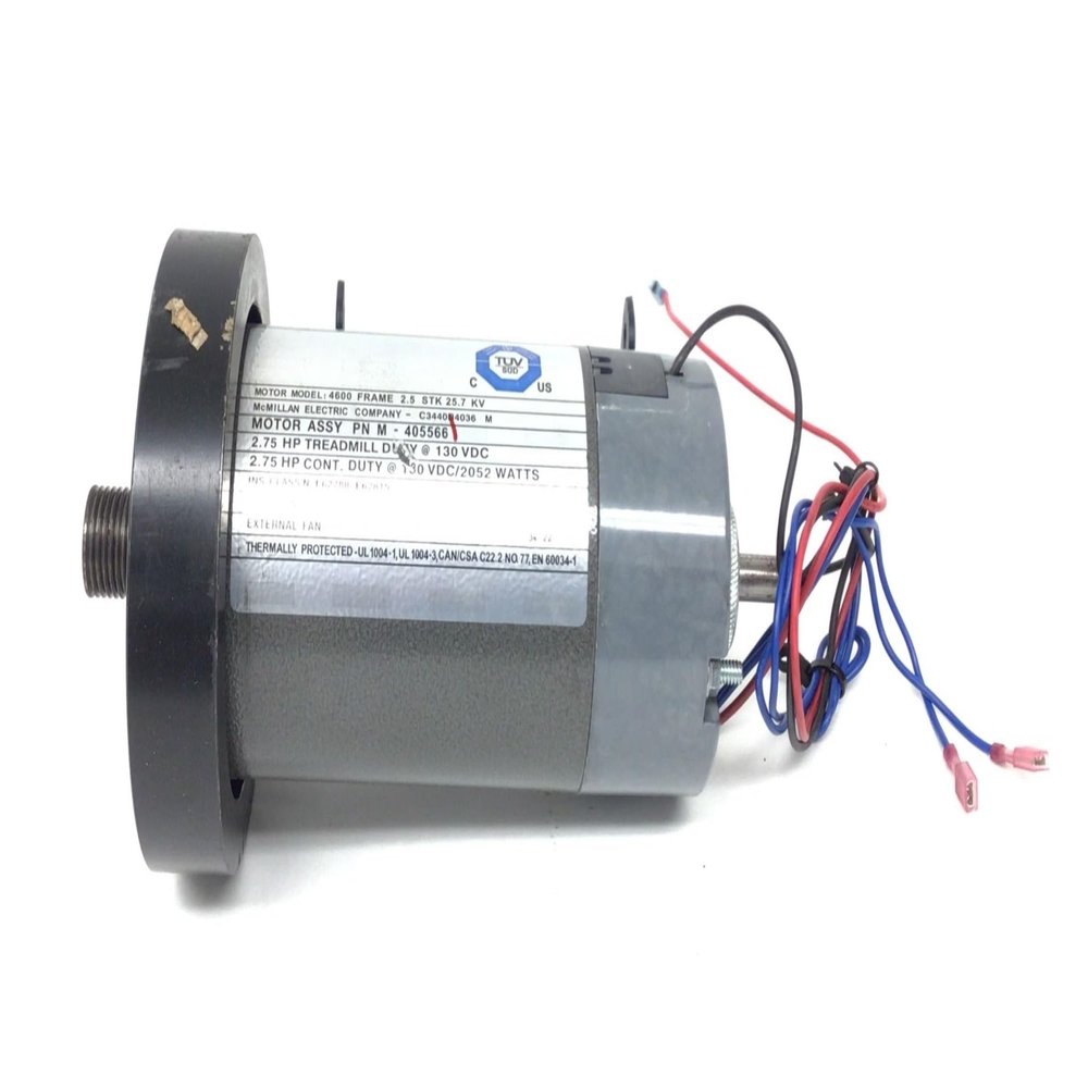 Dc Drive Motor with Flywheel MFR M-40566 & 445417 Works with Pro-Form 8.7 Trainer Treadmill