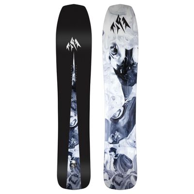 JONES - Mind Expander, Snowboards Surf Shape, Ideal for Creative freeriding and Freestyle, Size 158, Color Black