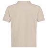 Calvin Klein Boys' Short Sleeve Micro Pique Solid Polo, Button Closure, Soft & Comfortable, Clean Logo Oatmeal, 8 view 2