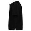 Calvin Klein Boys' Short Sleeve Micro Pique Solid Polo, Button Closure, Soft & Comfortable, Black, 14-16 view 2