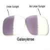 Galaxy Replacement lenses For Oakley Holbrook Metal OO4123 (Not Regular Holbrook) Polarized 100% UVAB (Photochromic (Change from clear to dar grey color)) view 2