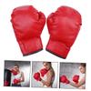 OHPHCALL 1 Pair Portable Boxing Gloves Kickboxing Gloves Men Thai Professional Sparring Boxing Supplies view 3