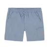 Lucky Brand Boys' Pull-On Cargo Shorts, Drawstring Closure, Faded Denim, 10-12 view 1