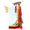 HILASON Western Horse Bull Riding Safety Leather Protective Vest & Rodeo Chaps Combo view 4
