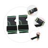 HAPINARY 2pcs Elastic Hand Wrist Guards Sports Wristbands Sweat Band Comfortable for Weightlifting Fitness view 3