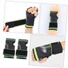 HAPINARY 2pcs Elastic Hand Wrist Guards Sports Wristbands Sweat Band Comfortable for Weightlifting Fitness view 4