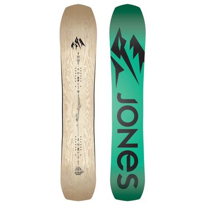 JONES - Women's Flagship, Snowboards Directional Freeride, Ideal for All-Mountain Charging in Any Condition, Size 155, Color Wood Veneer