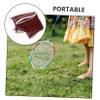 KOMBIUDA 1set Portable Badminton Net Carry Bag Lightweight Folding Mesh for Use for Backyard Games and Beach Volleyball Durable and Easy to Setup view 3