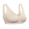 Fox Valley Traders Comfort Sleep Bra, Front Closure, Beige, Size 38 view 1