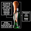 DUBAR Mallard Duck Call | Double Reed | True to Life Sound | Perfect for Veteran Callers | Elegant and Sleek Design | Mallard Hunting Call | Duck Hunting Accessories | Blue Wing Mesh view 3