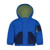 OshKosh B'gosh Baby Boys' Midweight Jersey Lined Hooded Jacket with Zipper Pocket, Blue, 18 Months view 1