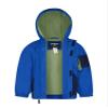 OshKosh B'gosh Baby Boys' Midweight Jersey Lined Hooded Jacket with Zipper Pocket, Blue, 18 Months view 2