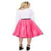 Seeing Red Women's Poodle Skirt, X-Large Pink/Black view 2