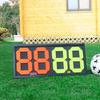 RhLLvJ Football Player Or Injury/Suspension Time Referee Replacement Board, Football Referee Replacement Board, Manual Scoreboard, Dual Sided Display view 3
