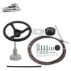 SEBLAFF 16 Feet Boat Rotary Steering System Outboard Kit Replacement for Yachts and Fishing Boats