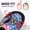 LeIsfIt Womens Wide Toe Box Shoes Adjustable Diabetic Walking Shoes Breathable Barefoot Zero Drop Sneakers for Arthritis Edema Swollen Feet MultiBlack Size 10 view 2