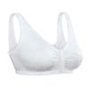 Fox Valley Traders Comfort Sleep Bra, Front Closure, White, Size 46 view 1