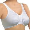 Fox Valley Traders Comfort Sleep Bra, Front Closure, White, Size 46 view 2