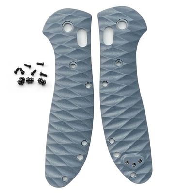 1 Pair G10 Scales Fits for Griptilian 551, Custom CNC Handle Patch with 3 Sets Screw DIY Replacement Accessory