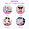 MarKnig 8x2x2Foldable Gymnastics Mat with Carrying Handle, 2-Inch Thick Exercise Tumbling Mats for Kids, Home Exercise Fitness Mat for Aerobics, Yoga, Stretching, Blue and Pink. view 3