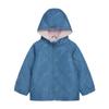 Carter's Baby Girls Midweight Quilted Fall Coat, Chambray, 12 Months view 1