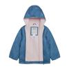 Carter's Baby Girls Midweight Quilted Fall Coat, Chambray, 12 Months view 2