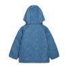 Carter's Baby Girls Midweight Quilted Fall Coat, Chambray, 12 Months view 3