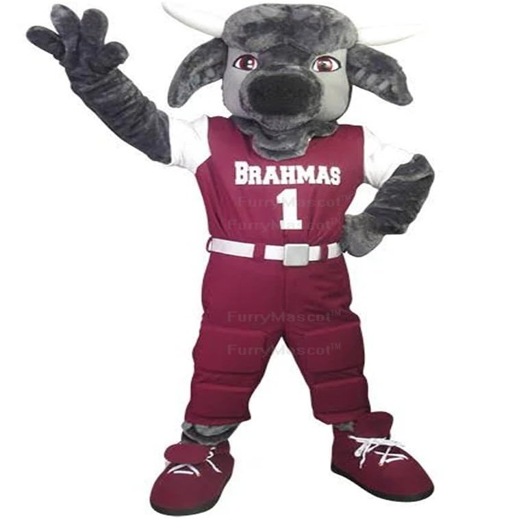 Adult Lively Grey Ram Of Youth Association Suit Animal Mascot Costume Party Carnival Costumes