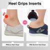 LeIsfIt Womens Wide Toe Box Shoes Adjustable Diabetic Walking Shoes Breathable Barefoot Zero Drop Sneakers for Arthritis Edema Swollen Feet Navy Size 11 view 4