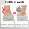 LeIsfIt Womens Wide Adjustable Diabetic Walking Shoes Breathable Zero Drop Wide Width Arthritis Edema Barefoot Shoes White Size 9 view 4