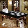 BUAEL Pool Table Cover, Waterproof & Dustproof Outdoor/Indoor Pool Table AccessoriesBilliards Accessories Polyester Taffeta Cloth Table (9ft) view 3