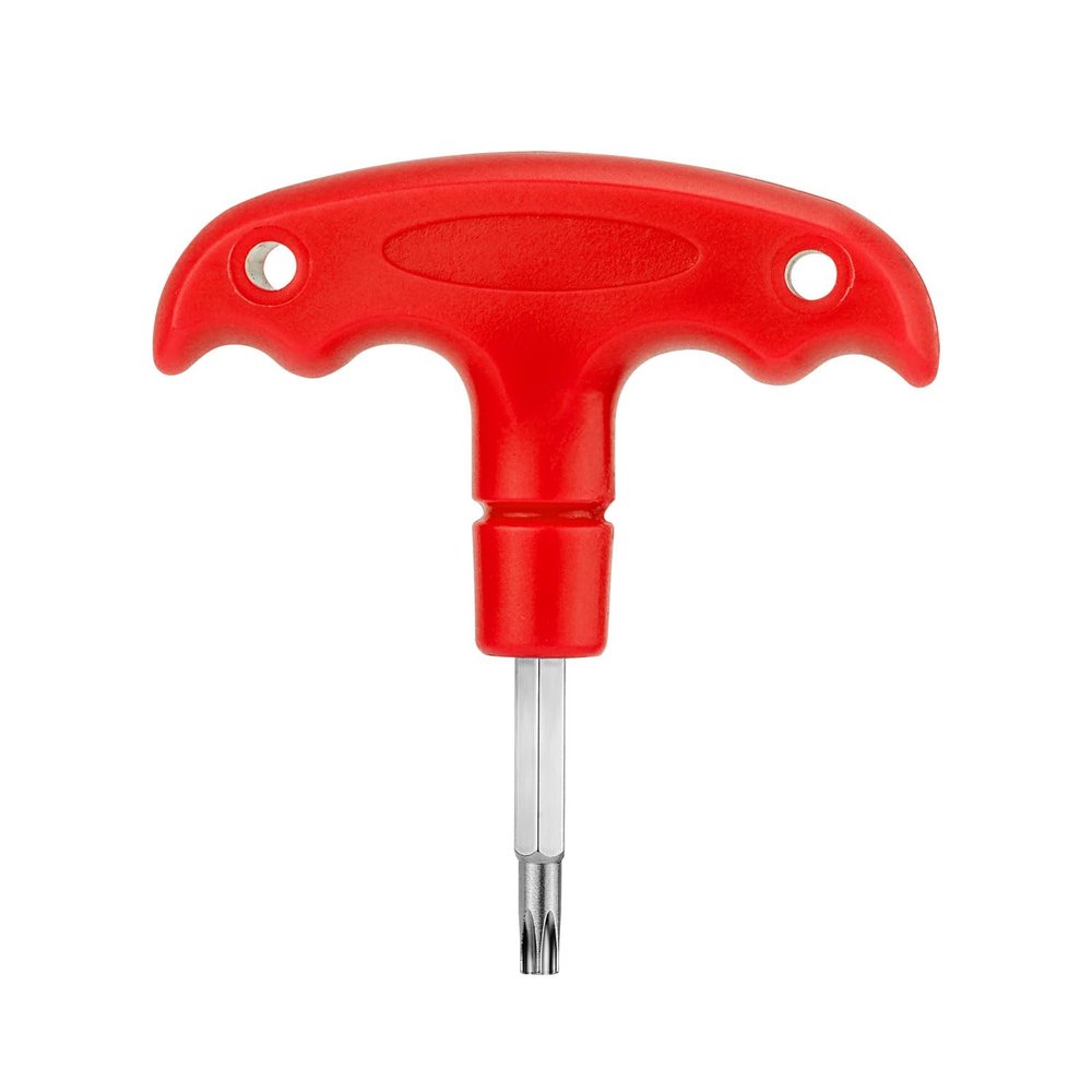 XIHIRCD Golf Torque Wrench, Adjustable Golf Tool with Plastic Handle Metal Golf Driver Tool Golf Driver Spike Wrench Portable Golf Club Adjustment Head Tool for Golf Club Driver Equipment (Red)