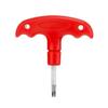 XIHIRCD Golf Torque Wrench, Adjustable Golf Tool with Plastic Handle Metal Golf Driver Tool Golf Driver Spike Wrench Portable Golf Club Adjustment Head Tool for Golf Club Driver Equipment (Red) view 1