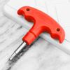 XIHIRCD Golf Torque Wrench, Adjustable Golf Tool with Plastic Handle Metal Golf Driver Tool Golf Driver Spike Wrench Portable Golf Club Adjustment Head Tool for Golf Club Driver Equipment (Red) view 3