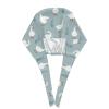 Goose Gooses Geese Leaves Working Cap Scrub Cap with Sweatband Adjustable Unisex Women Tie Back Hat Nurse Surgical Caps view 3
