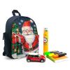 NQHJT Merry Christmas Santa Claus Backpack for Men Women Cute Bookbag Casual Bag Lightweight Backpack for Travel Work view 3