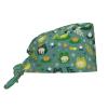 Cute Frog Frogs Working Cap Scrub Cap with Sweatband Adjustable Unisex Women Tie Back Hat Nurse Surgical Caps view 1