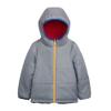 Carter's Boys Midweight Reversible Sherpa-to-Poly Hooded Jacket, Navy, 4T view 2