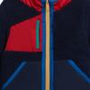 Carter's Boys Midweight Reversible Sherpa-to-Poly Hooded Jacket, Navy, 4T view 4
