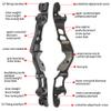19" ILF Recurve Bow Riser Aluminum Right Hand Riser fit for All ILF Limbs American Hunting Bow Handle for Archery Bow Hunting Targeting (Black) view 2