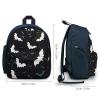 NQHJT White Bats Backpack for Men Women Cute Bookbag Casual Bag Lightweight Backpack for Travel Work view 2