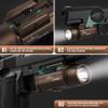 GOPLANT 1750 Lumens Weapon Light Flashlight, Only Rechargeable LED White Light Adjustable Rail-Mounted Without Laser, Aircraft-Grade Aluminum Tactical Gun Light for Picatinny or GL Rail view 4