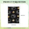 Xsovgoi Dog Paw Waffle Golf Towels (24"X16") for Golf Bag with Hook and Loop Fastener view 4